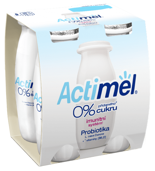 Actimel biely bez<br/>pridaného cukru