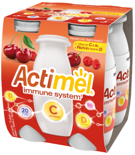 Actimel s vitamínom C<br/>Višne a acerola