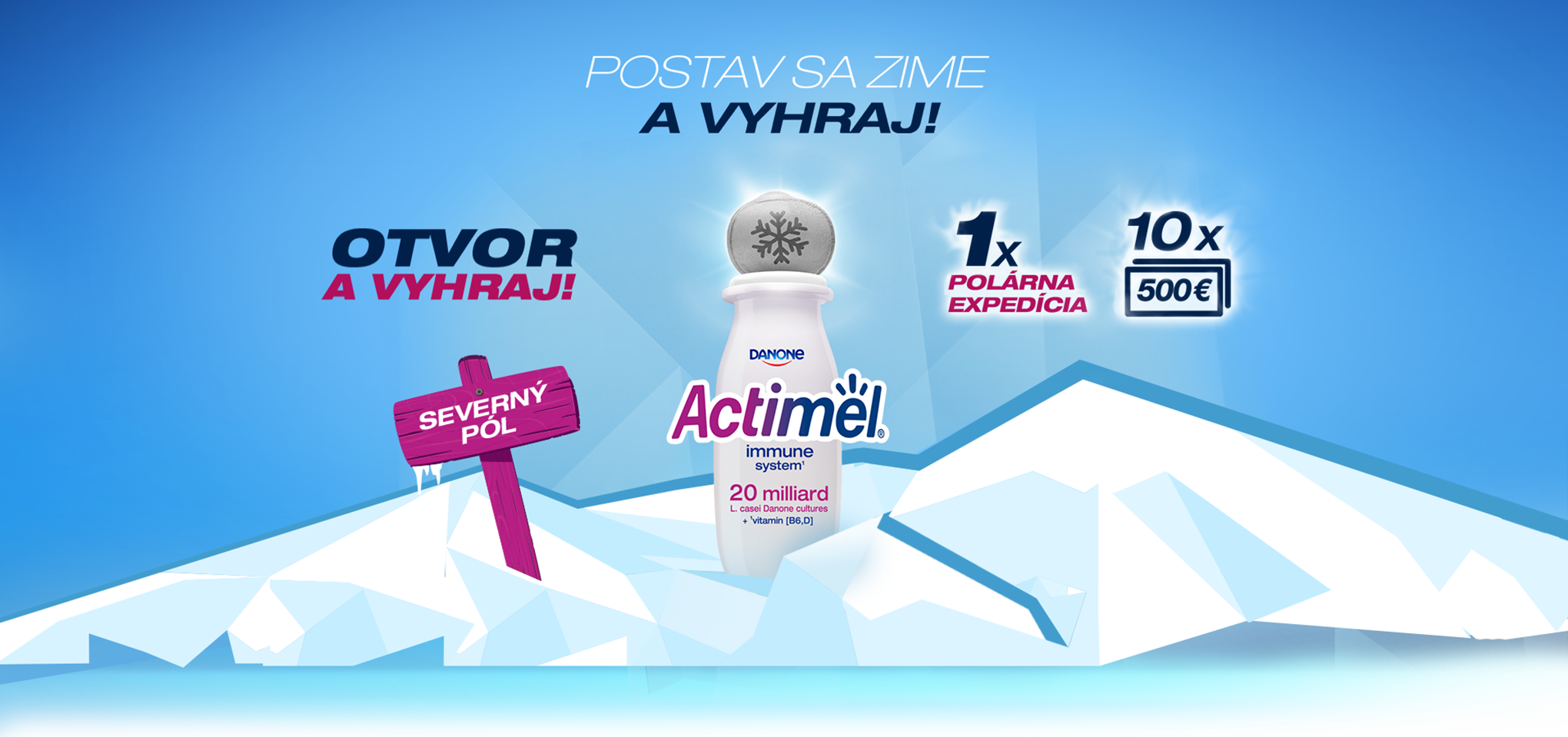 Postav sa zime, a vyhraj!